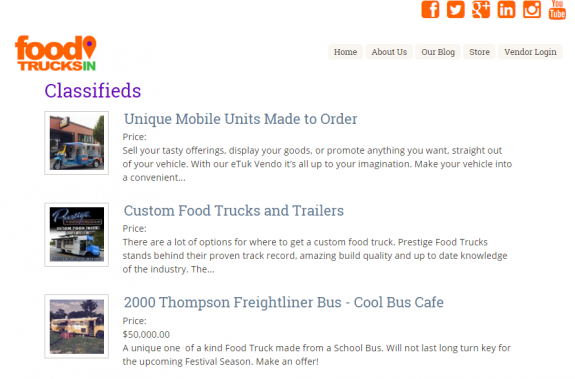 classified food trucks
