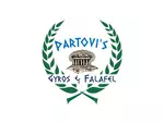 Partovi's Gyros and Falafel logo