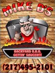 Mike D's Backyard BBQ logo