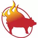 D&T BBQ logo
