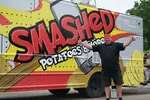 Smashed logo