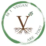 M I vegan  logo