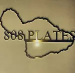 808 Plates MAUI logo