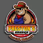 Preston's BBQ logo