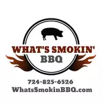 What's Smokin' BBQ & Catering logo