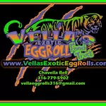 Vella's Exotic Egg Roll Food Truck logo