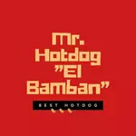 Mr. Hot Dog "El Bamban" logo