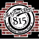 The Taco Shop 815 logo
