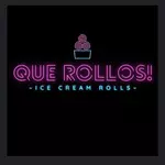 Que Rollos Ice Cream Rolls logo