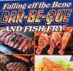 Falling off the Bone Bar-Be-Que and Fish Fry logo