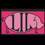 This Lil Piggy logo