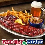 Red Hot & Blue Food Truck logo