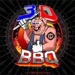 3D BBQ logo