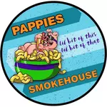 Pappies Smokehouse & Lunch Box logo