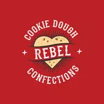 Rebel Cookie Dough and Confections logo