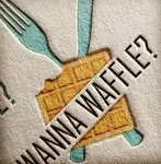 Wanna Waffle? logo
