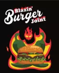Blazin Burger Joint  logo