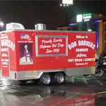 Bob Barkers Famous Hotdogs and Coneys logo
