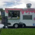 Donuts and Real Espresso logo