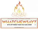 Whatchewsay? logo