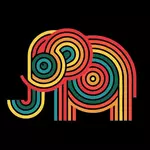 Funky Elephant Food Truck logo