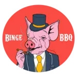 Binge BBQ  logo