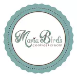 Mama Bird's Cookies + Cream logo