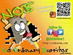 NOB's - No Ordinary Burritos logo