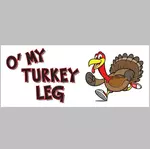 O' My Turkey Leg logo