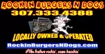 Rockin Burgers N Dogs logo