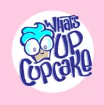 What's up Cupcake  logo