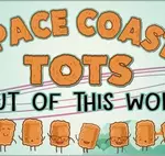Space Coast Gourmet Tater Tots logo