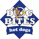 Dog Bites Hot Dogs logo