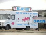 Big Jim's Ribs logo