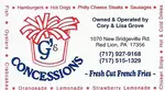 G's Concessions logo