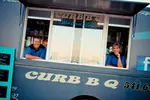 CURB B Q logo