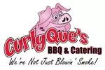 CurlyQue's BBQ & Catering logo