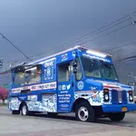 Greek On The Go FoodTruck logo