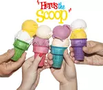 Here's The Scoop Ice Cream logo