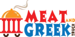 Meat and Greek Truck logo