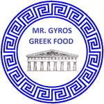 Mr. Gyros logo