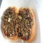 Mojos Famous Hot Dogs  logo