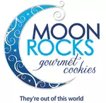 Moon Rocks Gourmet Cookies logo