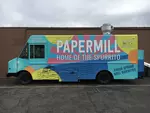 PaperMill - Home of the Spurrito logo