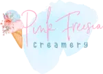 Pink Freesia Creamery  logo