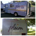 Plum Burgers Food Truck logo