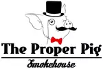 The Proper Pig Smokehouse logo