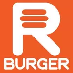 R Burger logo
