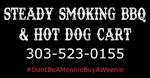 Steady Smoking BBQ & Hot Dog Cart logo
