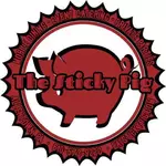 The Sticky Pig logo